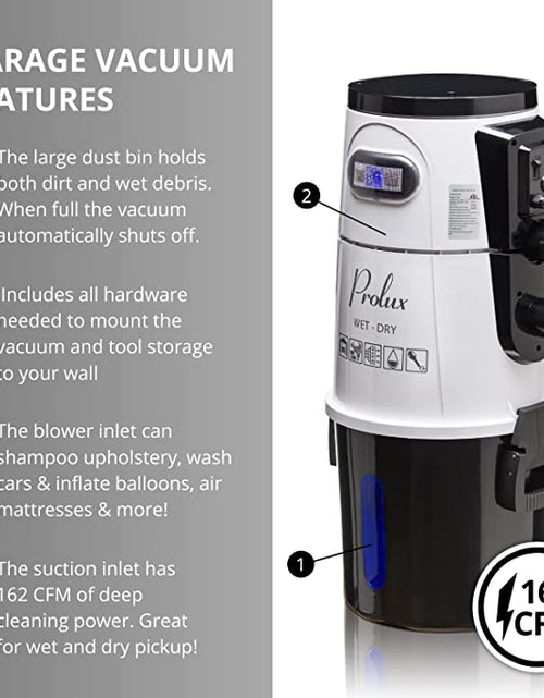 Load image into Gallery viewer, Prolux Wet/Dry Garage Vacuum, Shampooer, Blower and Detailer by Prolux Cleaners
