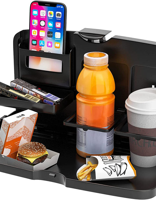 Load image into Gallery viewer, Car Tray ,  Backseat Organizer Car Multifunctional Tray Desk  Table for Eating Food Drink Meal Snack Cup... by Js House
