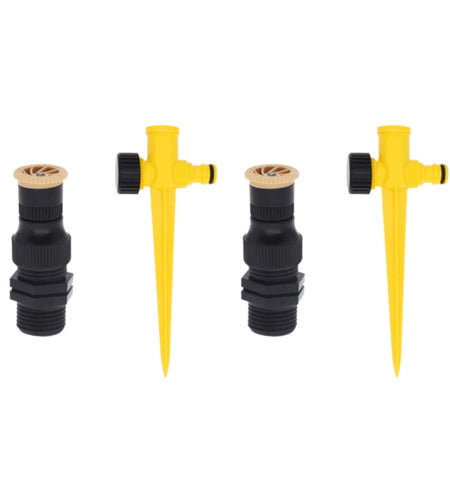 360° Rotation Auto Irrigation System Garden Lawn Sprinkler Patio Save Water USA
