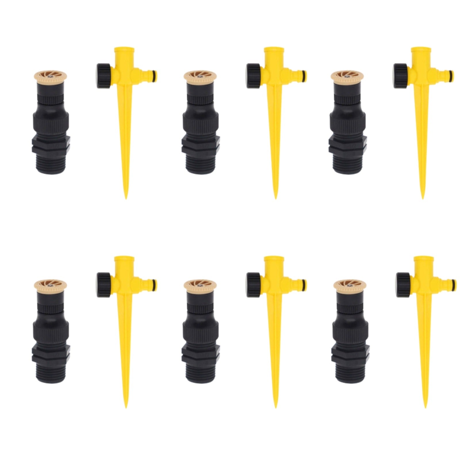 360° Rotation Auto Irrigation System Garden Lawn Sprinkler Patio Save Water USA