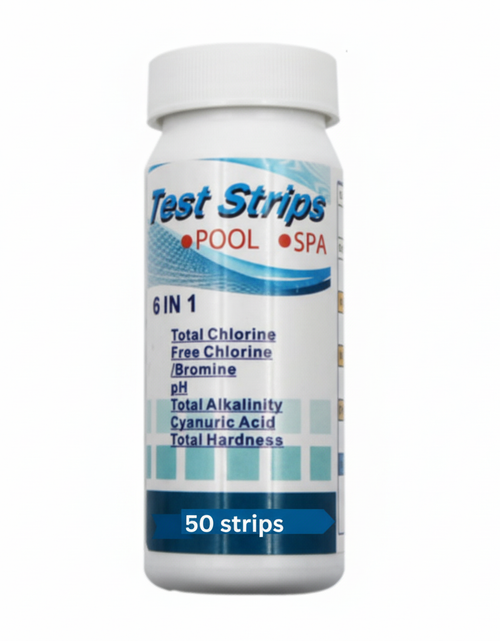 Load image into Gallery viewer, 6 IN 1 Chlorine Dip Test Strips Hot Tub SPA Swimming Pool PH Tester Paper Bottle
