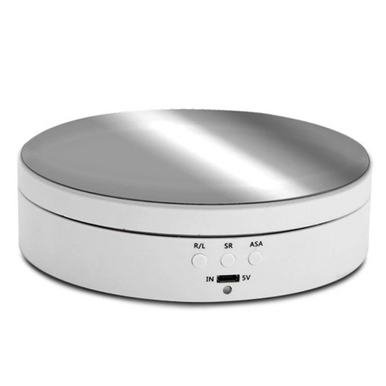Load image into Gallery viewer, 360° Electric Motorized Rotating Display Stand Jewelry Photography Show Holder
