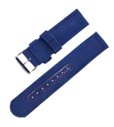 18mm 20mm 22mm 24mm Military Canvas Nylon Wrist Watch Band Strap Bracelet Sport