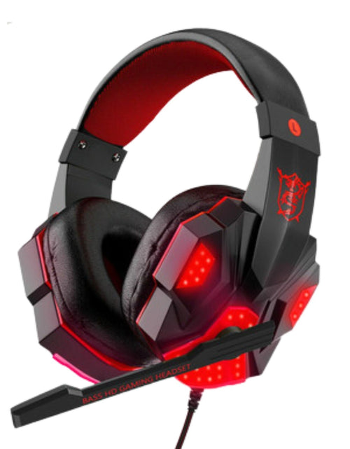 Load image into Gallery viewer, 3.5mm Gaming Headset Mic LED Headphones Stereo Bass Surround For PC PS4 Xbox One
