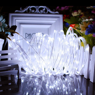 Load image into Gallery viewer, 33FT 100 LED Strip Rope Light Tube String Outdoor Garden Party Decoration Lights
