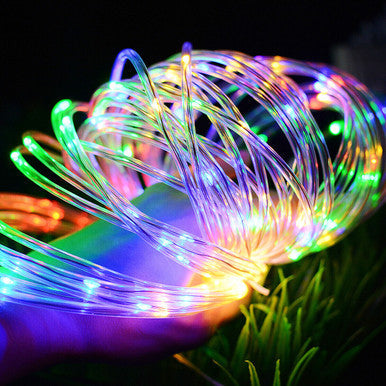 Load image into Gallery viewer, 33FT 100 LED Strip Rope Light Tube String Outdoor Garden Party Decoration Lights
