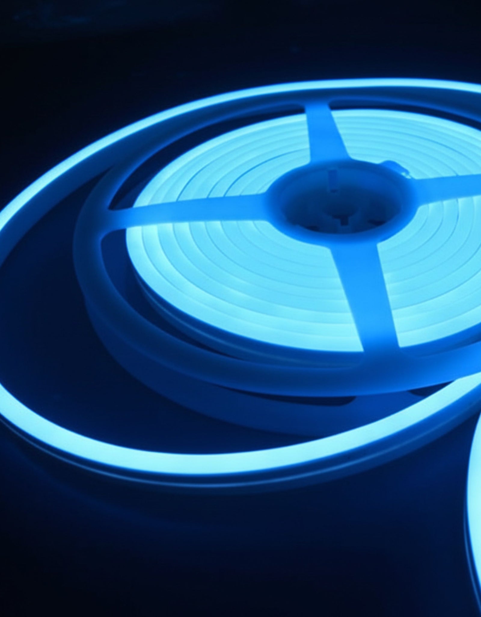 1M 2M 3M 5M 12V Flexible Sign Neon Lights Silicone Tube LED Strip Waterproof USA