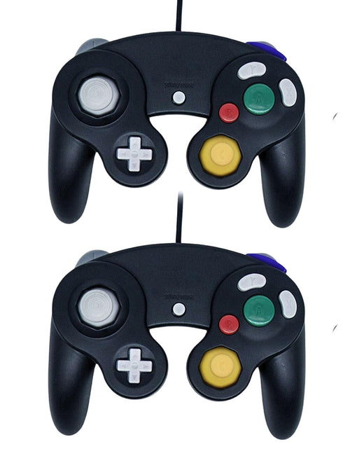 Load image into Gallery viewer, 2 Pack Wired NGC Controller Gamepad for Nintendo GameCube GC &amp; Wii U Console USA
