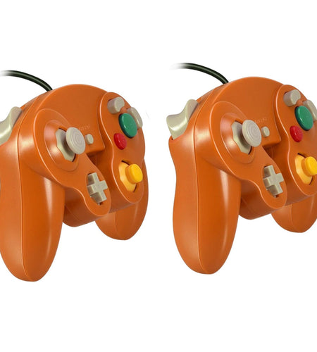 2 Pack Wired NGC Controller Gamepad for Nintendo GameCube GC & Wii U Console USA