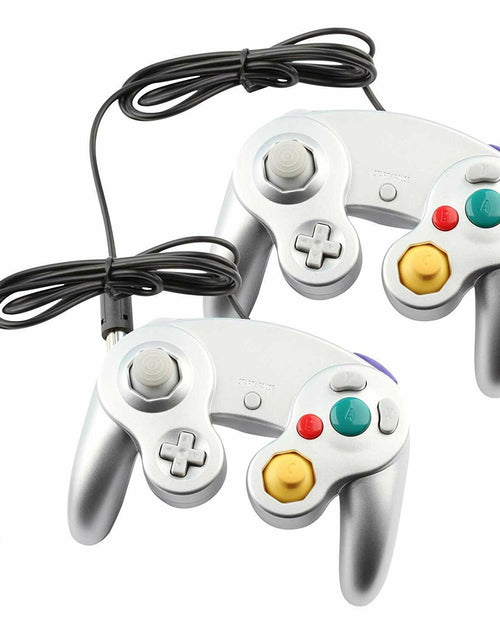 Load image into Gallery viewer, 2 Pack Wired NGC Controller Gamepad for Nintendo GameCube GC &amp; Wii U Console USA

