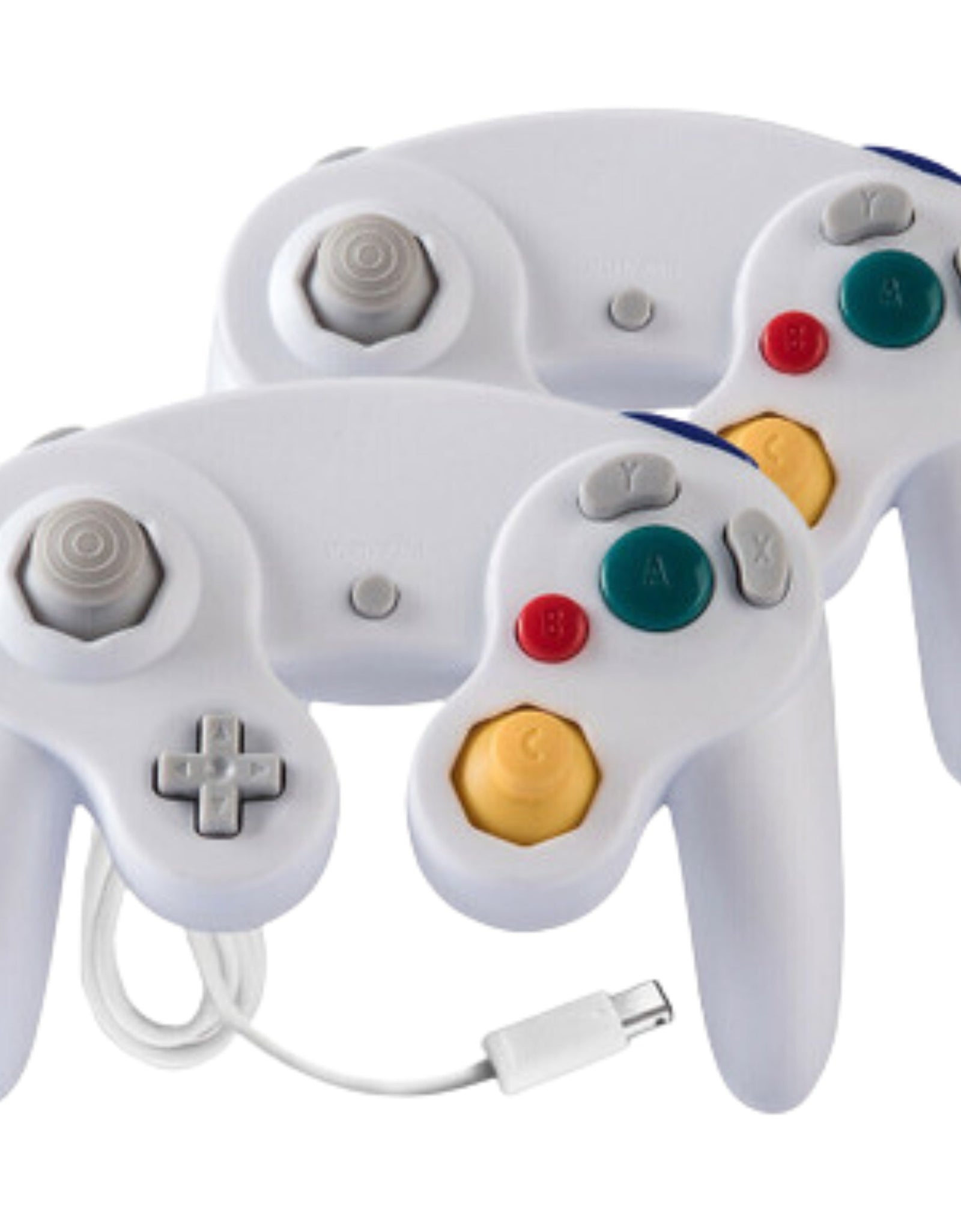 2 Pack Wired NGC Controller Gamepad for Nintendo GameCube GC & Wii U Console USA