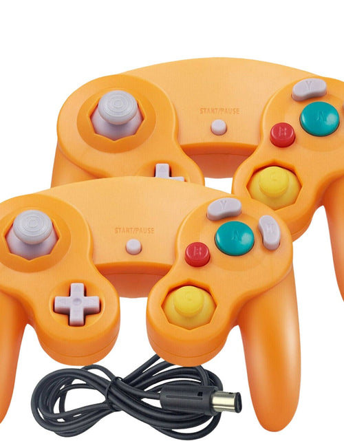 Load image into Gallery viewer, 2 Pack Wired NGC Controller Gamepad for Nintendo GameCube GC &amp; Wii U Console USA
