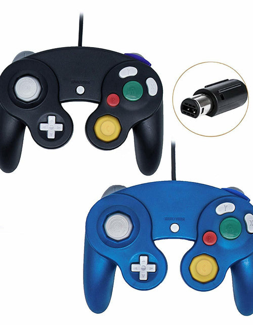 Load image into Gallery viewer, 2 Pack Wired NGC Controller Gamepad for Nintendo GameCube GC &amp; Wii U Console USA
