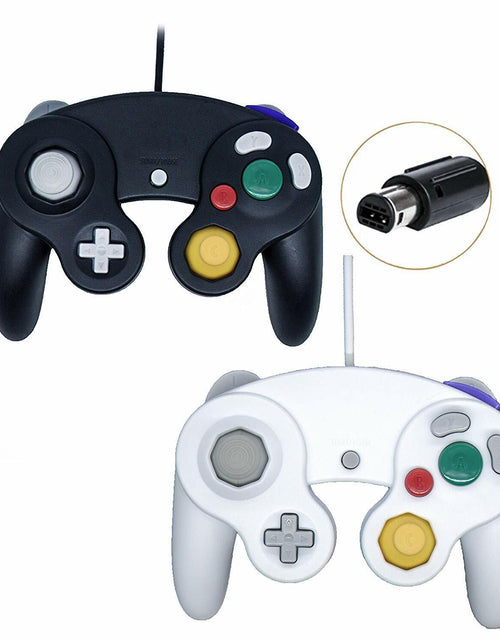 Load image into Gallery viewer, 2 Pack Wired NGC Controller Gamepad for Nintendo GameCube GC &amp; Wii U Console USA
