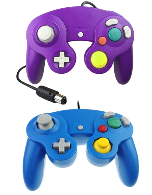 Load image into Gallery viewer, 2 Pack Wired NGC Controller Gamepad for Nintendo GameCube GC &amp; Wii U Console USA
