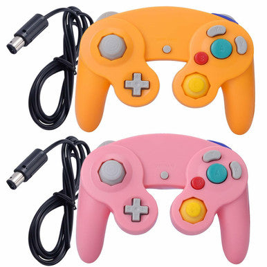 Load image into Gallery viewer, 2 Pack Wired NGC Controller Gamepad for Nintendo GameCube GC &amp; Wii U Console USA
