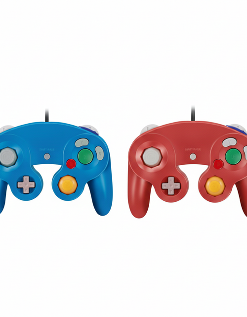 Load image into Gallery viewer, 2 Pack Wired NGC Controller Gamepad for Nintendo GameCube GC &amp; Wii U Console USA
