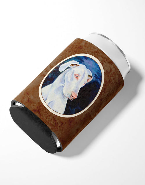 Load image into Gallery viewer, White Great Dane Can or Bottle Hugger 7279CC by Caroline's Treasures
