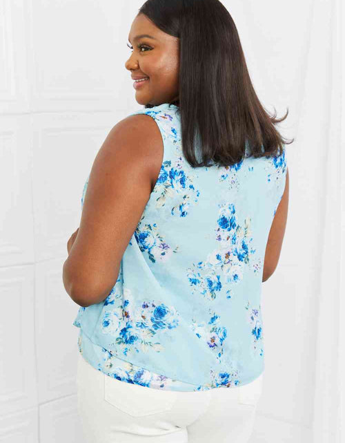 Load image into Gallery viewer, Sew In Love Off To Brunch Full Size Floral Tank Top
