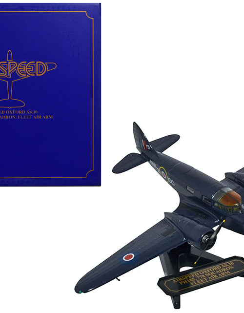 Load image into Gallery viewer, Airspeed AS.10 Oxford Aircraft "PH185 778 Squadron Fleet Air Arm" Royal Air Force "Oxford Aviation" Series 1/72 Diecast Model Airplane by Oxford Diecast
