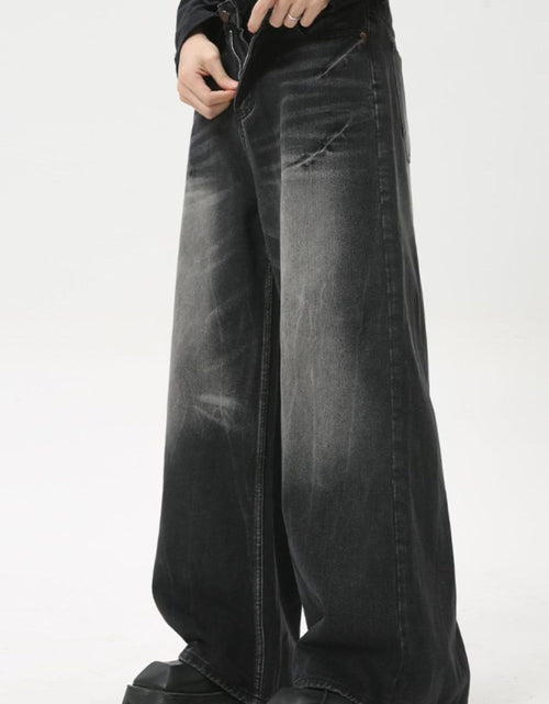 Load image into Gallery viewer, Men's Cat's Whisker Wide Leg Jeans
