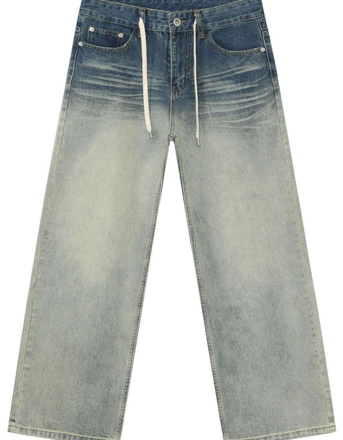 Load image into Gallery viewer, Men's Loose Fit Jeans with Pockets
