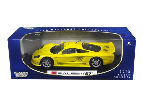Load image into Gallery viewer, Saleen S7 Yellow 1/18 Diecast Model Car by Motormax
