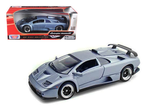 Load image into Gallery viewer, Lamborghini Diablo GT Silver 1/18 Diecast Model Car by Motormax
