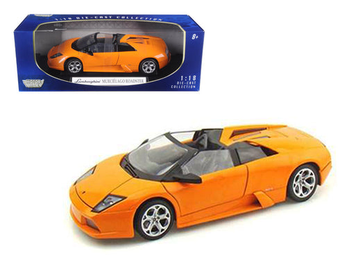Load image into Gallery viewer, Lamborghini Murcielago Roadster Orange 1/18 Diecast Model Car by Motormax
