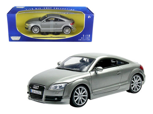 Load image into Gallery viewer, 2007 Audi TT Coupe Grey 1/18 Diecast Car Model by Motormax
