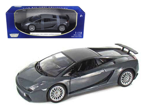 Load image into Gallery viewer, Lamborghini Gallardo Superleggera Grey 1/18 Diecast Model Car by Motormax
