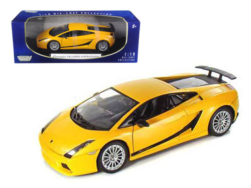 Load image into Gallery viewer, Lamborghini Gallardo Superleggera Orange 1/18 Diecast Model Car by Motormax
