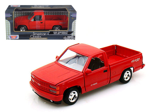 Load image into Gallery viewer, 1992 Chevrolet SS 454 Pickup Truck Red 1/24 Diecast Model by Motormax
