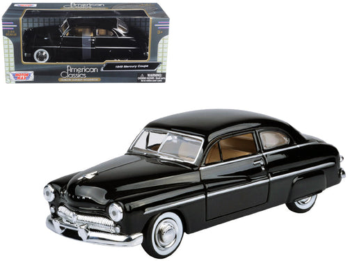 Load image into Gallery viewer, 1949 Mercury Black 1/24 Diecast Model Car by Motormax
