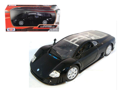 Load image into Gallery viewer, Volkswagen Nardo W12 Show Car Black 1/24 Diecast Model Car by Motormax
