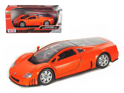 Load image into Gallery viewer, Volkswagen Nardo W12 Orange 1/24 Diecast Car Model by Motormax
