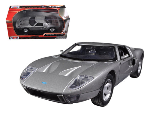Load image into Gallery viewer, Ford GT Silver 1/24 Diecast Car Model by Motormax

