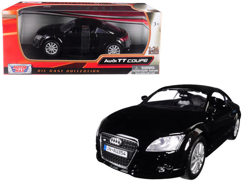 Load image into Gallery viewer, Audi TT Coupe Black 1/24 Diecast Model Car by Motormax
