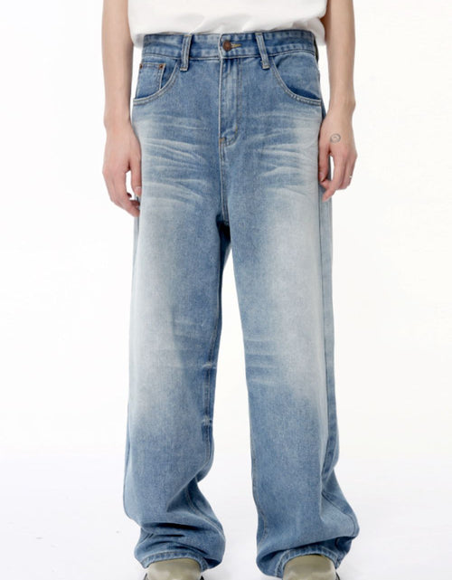 Load image into Gallery viewer, Wide Leg Jeans with Pockets
