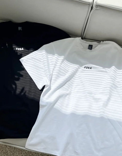Load image into Gallery viewer, Men's Plus Size Letter Round Neck Half Sleeve T-Shirt
