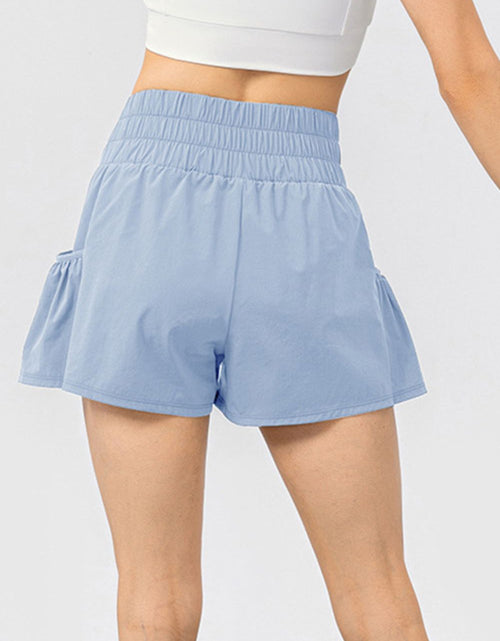 Load image into Gallery viewer, Elastic Waist Pocketed Active Shorts
