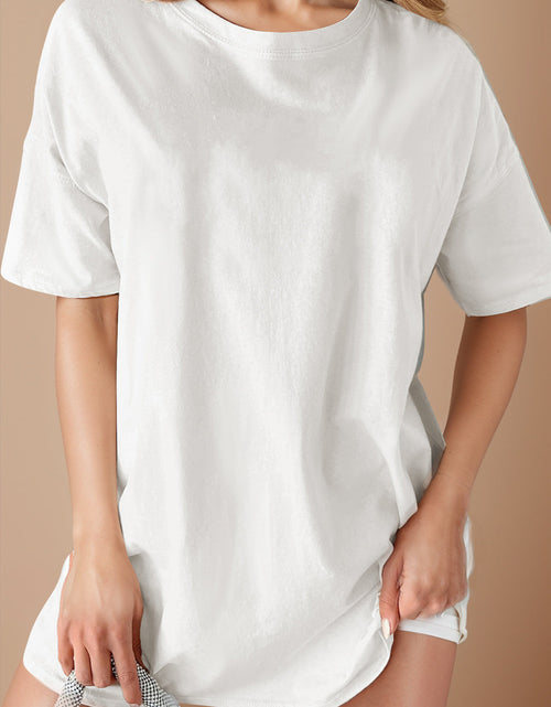 Load image into Gallery viewer, Round Neck Short Sleeve T-Shirt
