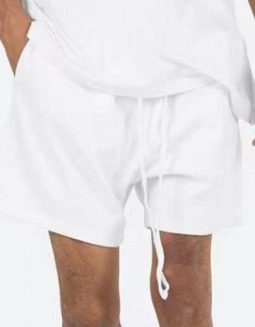 Load image into Gallery viewer, Men's Plus Size Drawstring Shorts

