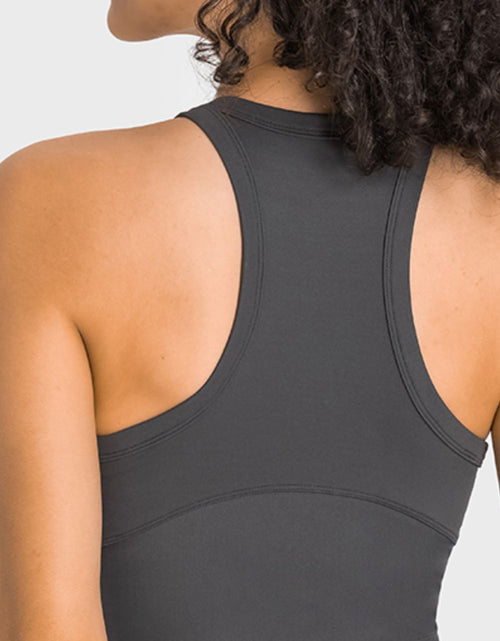 Load image into Gallery viewer, Millennia Racerback Cropped Sports Tank
