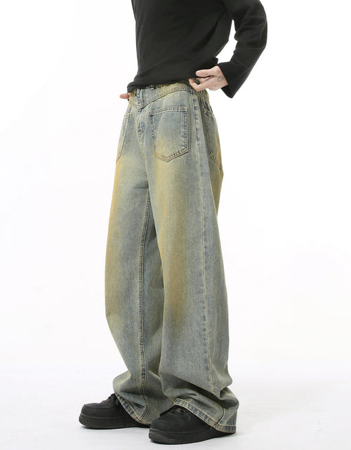 Load image into Gallery viewer, Men's Distressed Backward Jeans
