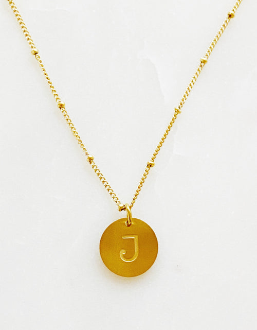 Load image into Gallery viewer, Ellison + Young: Singular Charm Initial Necklace by Ellisonyoung.com
