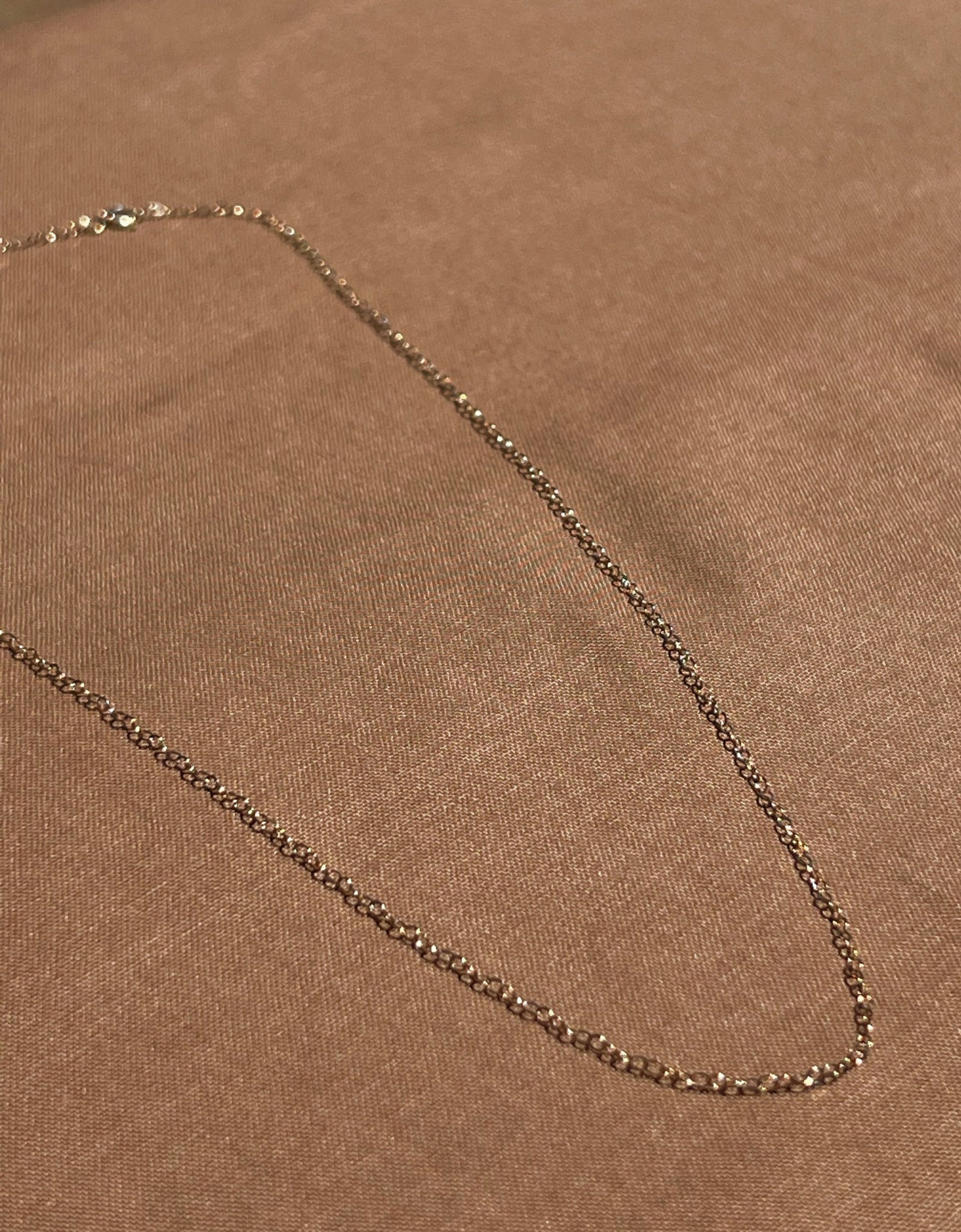14k Yellow Gold Simple Necklace by Toasted Jewelry