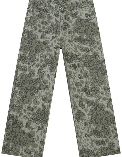 Load image into Gallery viewer, Camouflage Jeans with Pockets
