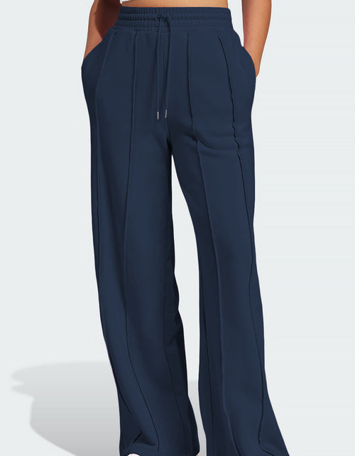Load image into Gallery viewer, Drawstring Wide Leg Active Pants

