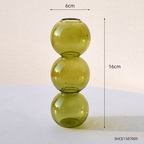 Load image into Gallery viewer, Nordic Hand Made Home Decor Hydroponics Vases by Blak Hom
